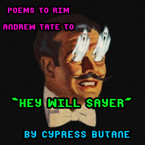 POEMS TO RIM ANDREW TATE TO – By Cypress Butane – ‘Hey Will Sayer!’